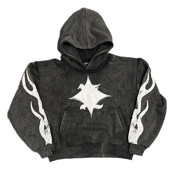 Flame Acid Hoodie