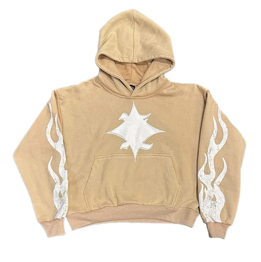 Flame Crème Hoodie